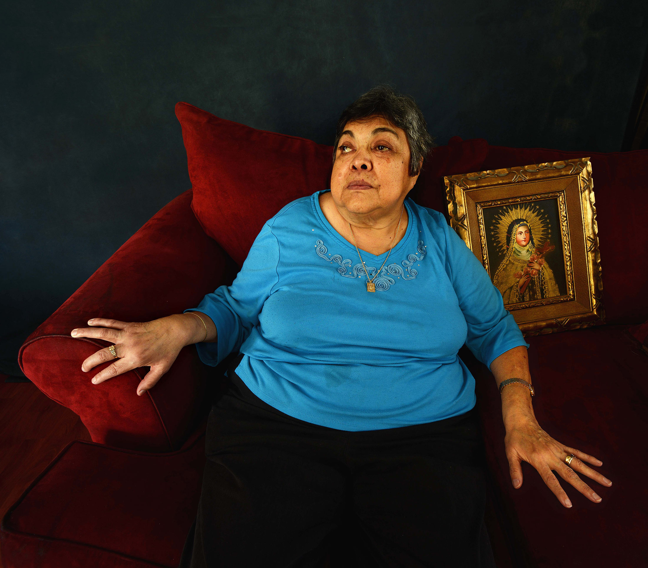 Portrait of Olga Gonzalez – Administrator of Mission Concepciòn